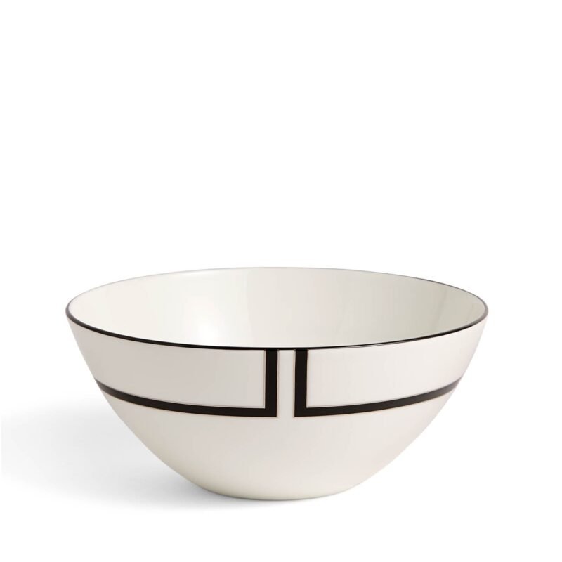 Vera Wang Luxe Graphite Cereal Bowl