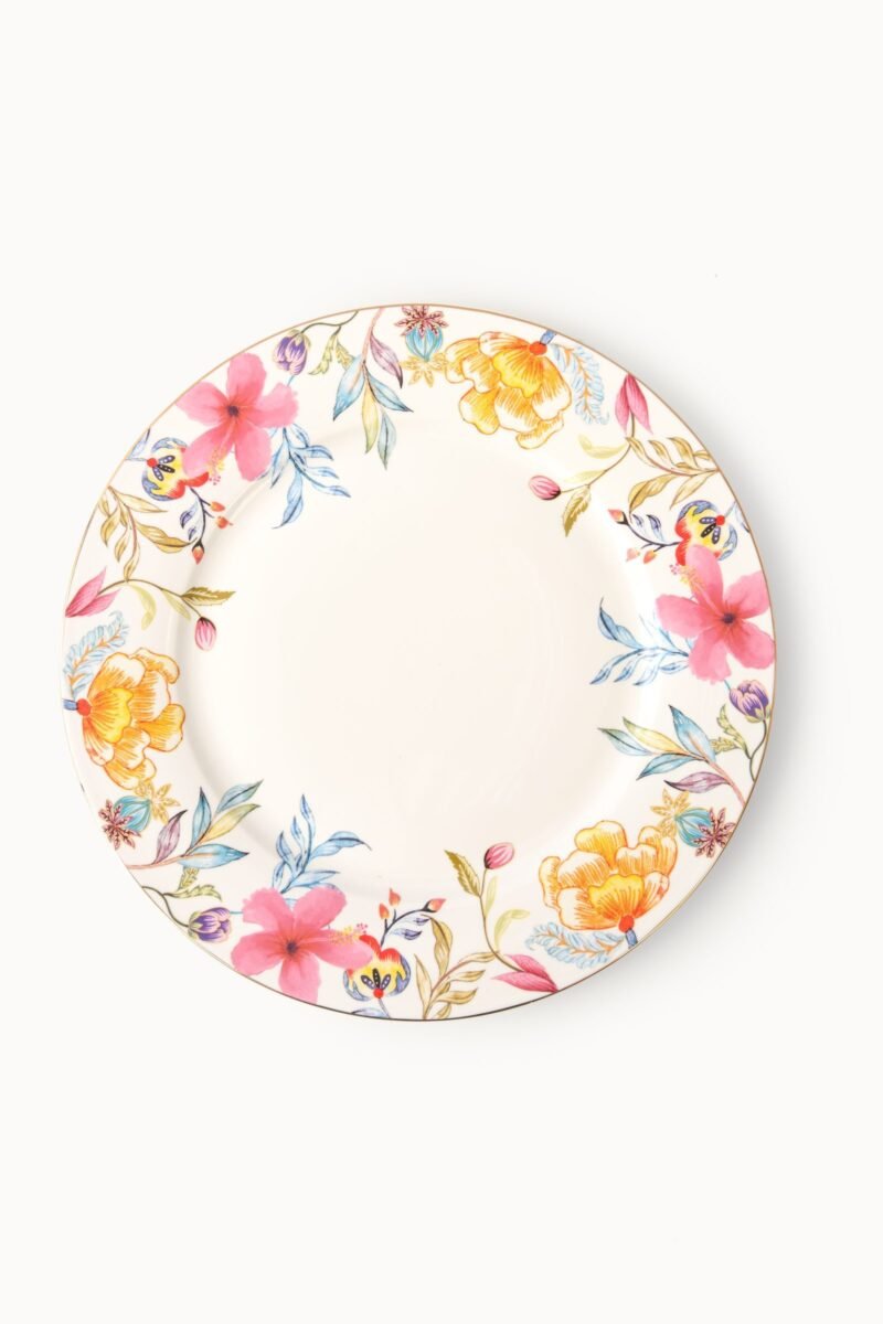 Casa Aseana Dining Plate Set, 27 cm, top-down view