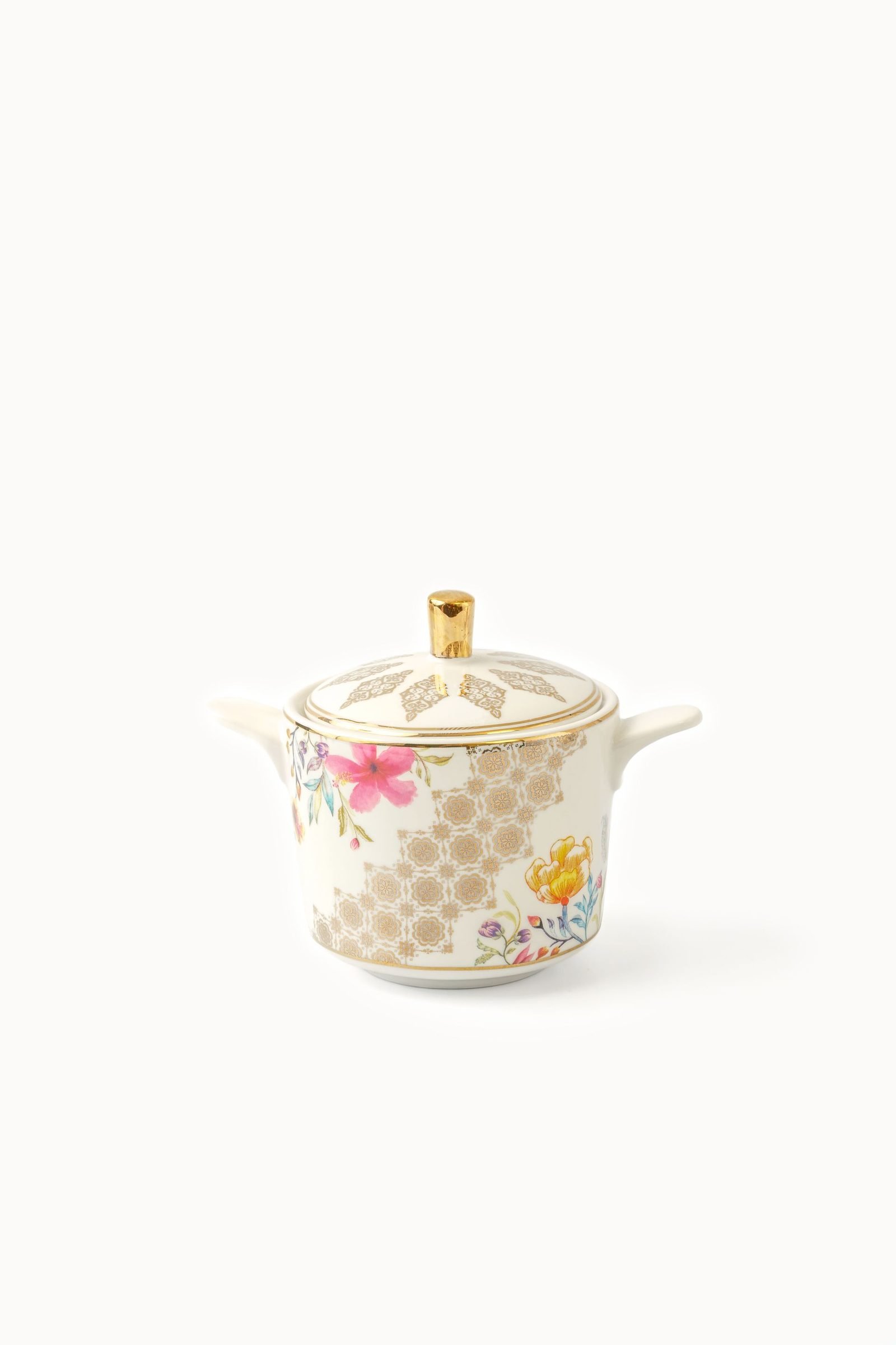 Casa Aseana fine porcelain sugar bowl with lid, from the Teapot Set